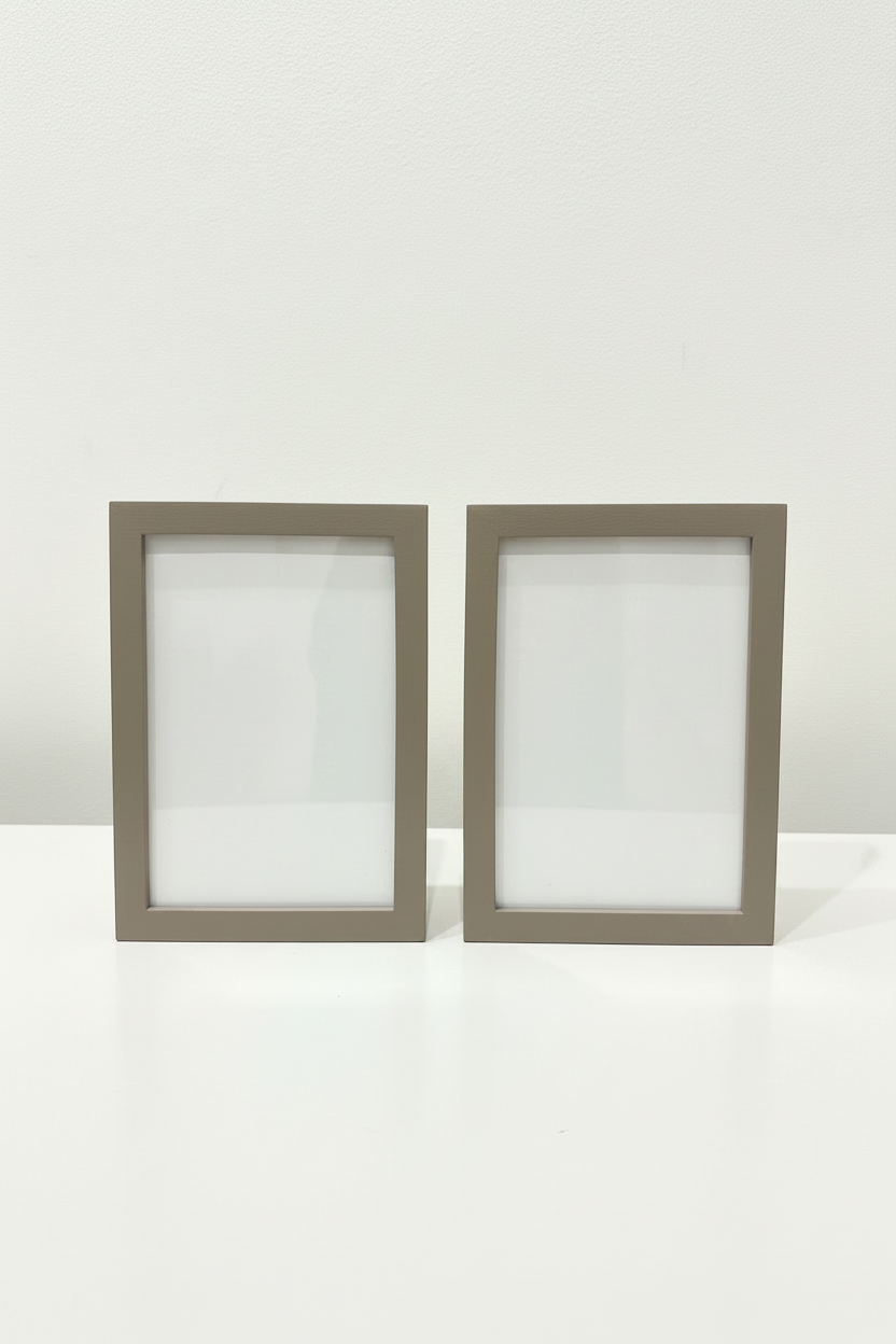 Duo Cadres Photo Taupe