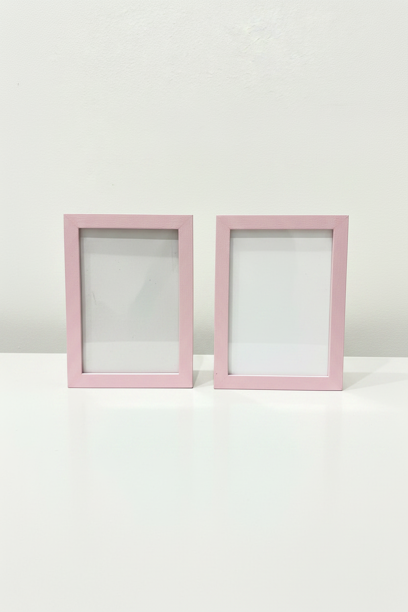 Duo de Cadres Photo Rose